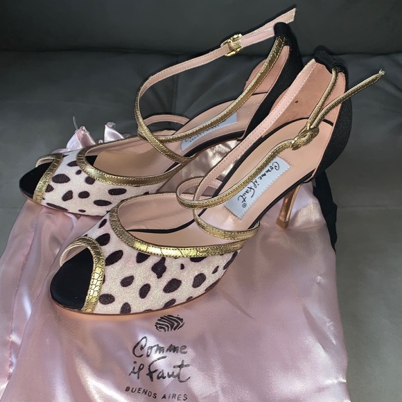 Comme il Faut Professional Tango Shoes NWOT